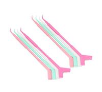 LIFKOME Strumenti per Laminazione Ciglia e Pennelli per Extension, Set da 60 Pezzi in Plastica, Ausili per Sollevamento e Fissaggio Ciglia Finte, Accessori Professionali per Trucco e Bellezza Occhi