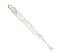 LIFKOME Supporto da Parete Realizzato a Mano in Macramè per Chitarra e Ukulele Portastrumenti Decorativo con Frange Facile da Installare e Stabile Adatto Piccoli Strumenti e Piante