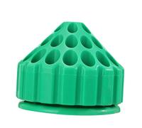 LIFKOME Supporto per Punte da Trapano Organizer Multifunzionale Scatola Portaoggetti in Materiale ABS Leggero E Resistente Design Girevole per Riporre Perni di Punzonatura Salvaspazio