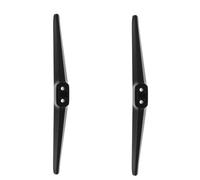 LIFKOME Supporto per TV a colonna stand di laboratorio porta tv soggiorno Stands televisivi Base televisiva ABS Black