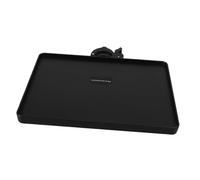 LIFKOME Supporto Vassoio Stativo per Microfono e Scheda Audio Porta Accessori Resistente Fino Compatibile con Holder Live Streaming Design Portatile e Facile da Installare Nero