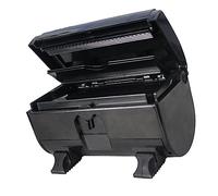 LIFKOME Taglierina Automatica Per Carta Stagnola Contenitore Integrato, Attrezzature Per Parrucchieri e Manicure, Uso Professionale e Domestico