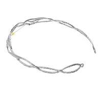 LIFKOME Tiara Fascia per Chioma da Donna Corona da Fata Argento Accessorio per Chioma da Sposa Fascia Elegante per Matrimonio Feste e Compleanni