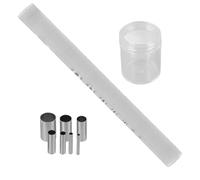 LIFKOME Utensili per Argilla in Acciaio Punzonatrice e Taglierina per Modellare Argilla e Argilla Strumenti Leggeri e Resistenti per Lavori Fai da Te di Scultura e Ceramica