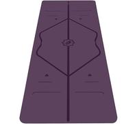 Liforme Tappetino Yoga da Viaggio - Leggero, Trasportabile e Antiscivolo - Eco-Sostenibile in Gomma Naturale Biodegradabile con Esclusivo Sistema con Indicatori di Allineamento - Viola