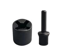 Lift Converter Device - Hardened Metal Coupler, Power Drill Connector, Mechanical Raising Helper Instrument | Corosion Resistant Solid Jacking Solution, Boat Mower Cargo Floor Industrial