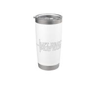 Lift Heavy Pray Hard Bicchiere termico in acciaio inox doppia parete