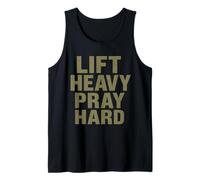 Lift Heavy Pray Hard - Faith Meets Fitness Canotta