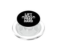 Lift Heavy Pray Hard PopSockets PopGrip per MagSafe