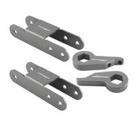 Lift kit 1"-3" Front + 2" Rear shackles for Chevy S10 Blazer from 1982 to 2004