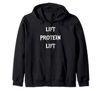 Lift Protein Bodybuilder Dieta Allenamento Felpa con Cappuccio