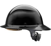 LIFT SAFETY Dax, casco di sicurezza in fibra di resina a tesa intera, sospensione a 6 punti per comfort e protezione dagli impatti, nero