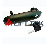 LIFT-TEK LT80640SC Maniglia porta senza cilindro serratura Anteriore Sx nero