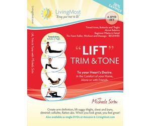 "LIFT" Trim and Tone - To Your Heart's Desire - 4 DVD Set with Michaela Sirbu