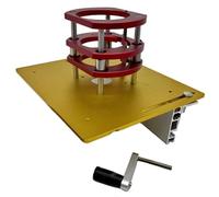 Lifte Router Per La Lavorazione Del Legno, Lift Router Manuale - Kit Di Sistema Di Lifting In Lega Di Alluminio Pesante | Sistema Di Sollevamento Anti-Rust Base Clear Scale Strumenti Di Lavoro B