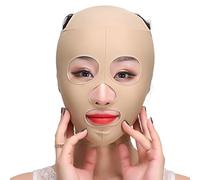 Lifter per il viso - Sottogola dimagrante - Modellatore per il viso sottile, Cintura per il viso con linea a V riutilizzabile e traspirante, Maschera per il mento