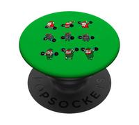 Lifting frenchie Xmas PopSockets PopGrip Adesivo