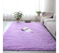 Lifup Tappeti Salotto Shaggy Tappeto a Pelo Lungo Tappeto Peloso, Tappeto Morbido e Soffice per la Camera da Letto, Morbidi Tappeti Antiscivolo Lavabili Viola 200 x 300 cm