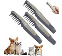 Lifweb Mataway E-Comb, Glosrity Mataway E-Comb per cani e gatti, 2025 nuovo strumento elettrico 2 in 1 per la toelettatura degli animali domestici, tagliacapelli e rimozione nodi per tutte le razze (1