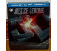LIGA DELLA GIUSTIZIA (Justice League) STEELBOOK BD 3D+BLU-RAY NUOVO SIGILLATO