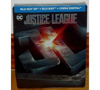 LIGA DELLA GIUSTIZIA (Justice League) STEELBOOK BD 3D+BLU-RAY NUOVO SIGILLATO
