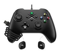 Ligame Switch Pro Controller, Wired Gamepad Compatible with PS3, Switch/Lite, Windows PC and Android Device, Support to Custom Programming and Turbo Functions, Black