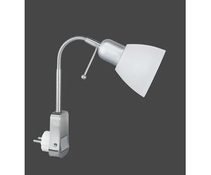 LIGARA APPLIQUE SPINA + FLESSIBILE VETRO H.28CM 1 LUCE ATTACCO E14