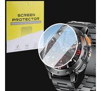 LIGE 1 Pellicole Protettive in Vetro Temperato per Smartwatch 1,43 Pollici 38 mm - Compatibile con BW1846, SML1 PRO, EF3, EF5, EF6, EF7, FV10, SML6, ST19, FV5 - Durezza 9H