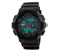 Lige orologi sportivi cronografo Dual Time display LED digitale quarzo nero bianco