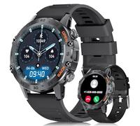 LIGE Orologio Smartwatch Uomo, 1.39" Smart Watch con Frequenza Cardiaca, Pressione Sanguigna, SpO2, Durata del sonno, 300+ Quadranti, 100+ Sports Fitness Tracker per Android iOS, IP67, Nero Grafite