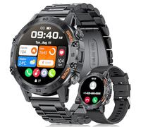 LIGE Orologio Smartwatch Uomo, 1.39" Smart Watch con Frequenza Cardiaca, Pressione Sanguigna, SpO2, Durata del sonno, 300+ Quadranti, 100+ Sports Fitness Tracker per Android iOS, IP67, Nero