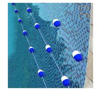 LigedamaiEU Kit Linea di Corda di Sicurezza for Piscina Poco Profonda e Profonda, corsia di Lunghezza Regolabile, for Dividere la Competizione(18 Meter)