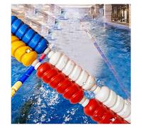 LigedamaiEU Linea di corsia da Corsa for Piscina con Boe, divisore in Lunghezza Regolabile, Attrezzatura for Esterni for Interni, for sorgenti termali del Parco Acquatico(Nylon Rope,6 Meter)