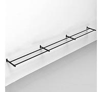 LigedamaiEU Portaoggetti for Attrezzature da Allenamento, Supporto for Palla da Allenamento for Fitness con Montaggio a Parete, Grande Porta Yoga in Metallo Nero for palestre domestiche Commerciali