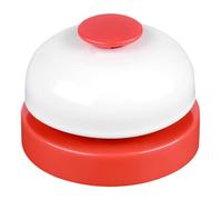 Ligeinsrk Desk Bell, 2, 5x1, 8 Pollici Chiama Bell con Pulsante Rotondo Rotondo a 360 °, Campane Portatili per Bambini 3+, Buzzer di Giochi Divertenti per i ristoranti di Servizio Family School