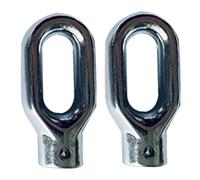 Ligeinsrk Gancio a manovella retrattabile 2 PCS 1: 7 Parti di Tenda da Sole in Lega di Alluminio Sostituzione della Sostituzione del Clima Minimalista ECCHI