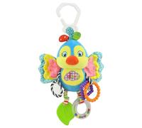 Ligeinsrk Giocattoli da Carrozzina per Bambini 0-6 Mesi, Clip sui Giocattoli appesi a Baby con Il sonaglio sospeso, un'attività sensoriale neonatale Plush per Ragazze e Ragazzi, Carrozzina