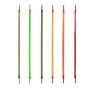 LIGHBIB 3v Led Filamento Flessibile Può Essere Piegato 80mm 130mm 300mm 1.2m Lampadina LED Filament Diode Accessori Per Luci A Incandescenza,blu 3v,300mm 10P
