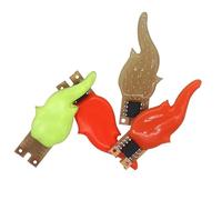LIGHBIB Candele Flash A LED Cob 3V Fiamma Edison Diodo A Filamento LED Decorazione Per Feste Di Compleanno Lampadine Accessori Lume Di Candela Fai Da Te,Rosso,2pz