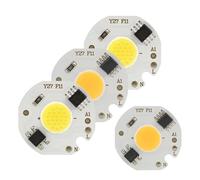 LIGHBIB Lampada LED COB Bead AC 220V Smart IC Non È Necessario Il Driver Luce Di Inondazione Fai-da-te Lampadina A LED Faretto Lampada Per Chip Esterna,Bianco Freddo 110v,9 W 4 Pezzi