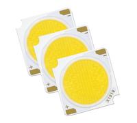 LIGHBIB LED COB CRI≥90 Diodo LED Ad Alto Lume Bridgelux Chip 10W 20W 30W 40W 19 * 19mm Faretto LED Faretto Da Incasso Parti Di Riparazione,Bianco Caldo 3000K,30W 900mA 3pz