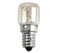 LIGHBIB Luce Per Forno 15W 25W Resistente Alle Alte Temperature Forno A 300 Gradi Forno A Microonde Lampadina Lampada Al Sale E14 Bocca A Vite Piccola,E14S-15W,1 Pc