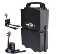 Light 24v30ah,SSCYHT Batteria al litio LiFePO4 da 24 V 30 Ah per transpallet elettrico, compatibile con il kit di ricambi per carrello elevatore EPL154Z/KBP15.