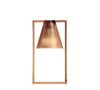 Kartell Lampada da tavolo Light-Air – versione sculturata con motivo in rilievo, rosa