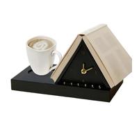 Light Alarm Clock | 30x18x18cm Space-saving Page Rest - Adjustable Lights Bedside Clock With Light And Cup Holder - For Women, Friend, Kids, Teacher, Student, Writer, Lover, Reading, Counter, Bedroom