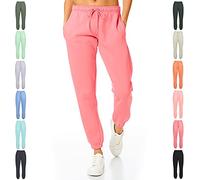 Light And Shade LSLPNT006 Pantaloni della Tuta da Donna Morbidi al Tatto, Rosa, XL