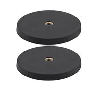 Light Bar Mounting Brackets - Magnetic Base Mounting Brackets, Strong Magnetic Light Bar Mounts, 2 Pezzi Magnetics Base Fasteners | Internal Thread Car Lights Mountings Bracket For Automotive Truck