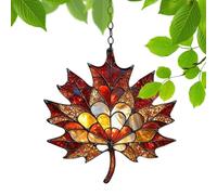Light Catcher Per Finestre, Foglie D'acero Autunnale Acrilico Ansioso Sun Catcher | Decorazione A Parete Estetica Ciondolo Füur Finestra Da Giardino Invernale Davanzale - Area Di Ingresso Del Giardino