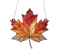 Light Catchers For Window - Autumn Maple Leaves Acrylic Pendant, Transparent 2D Hanging Ornament, Festive Thanksgiving Decoration | Sun Catcher Windowsill Bedroom Balcony Home Wall Décor