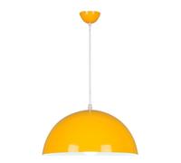 Light Chandelier Lamp Hanging Lamp Rustic Industrial Dome with Metal Lampshade Big Barn Dome Shade Ceiling Light Indoor for Living Room Bedroom Kitchen Island/Green/40Cm(Yellow,30Cm)